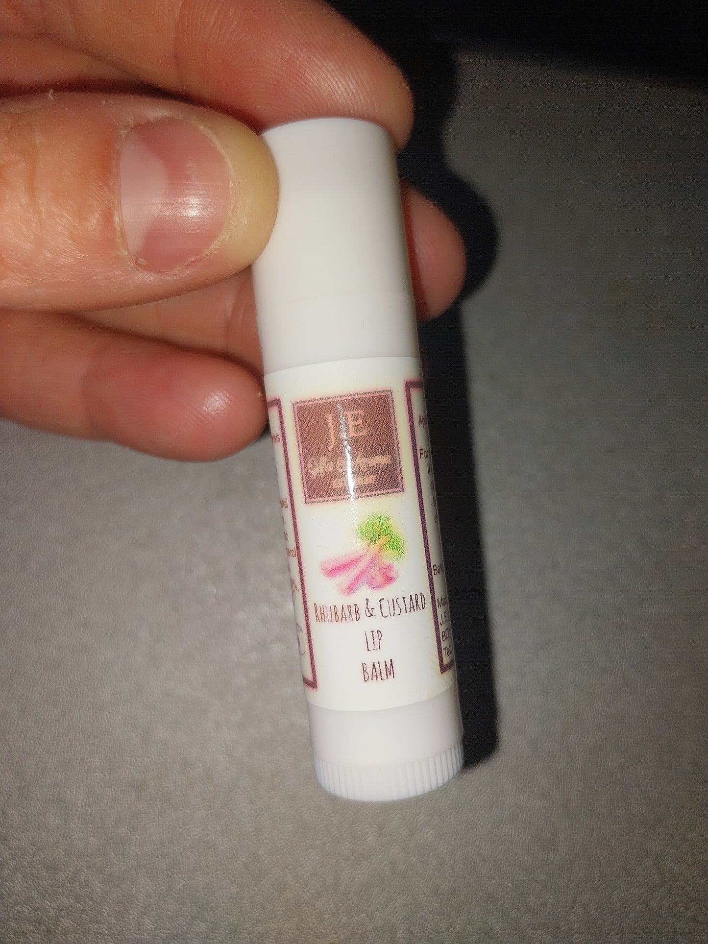 lip balm and lip scrub