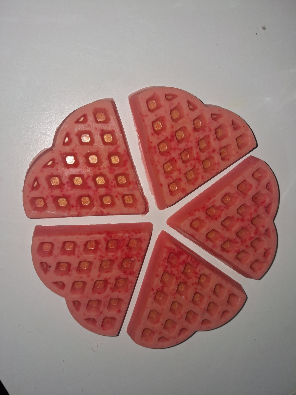 Frosted Pumpkin Wax Melt Waffle