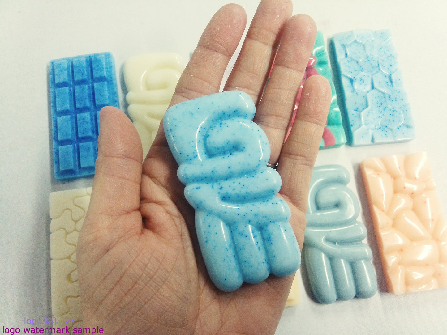 Large Patterned Wax Melt Bars