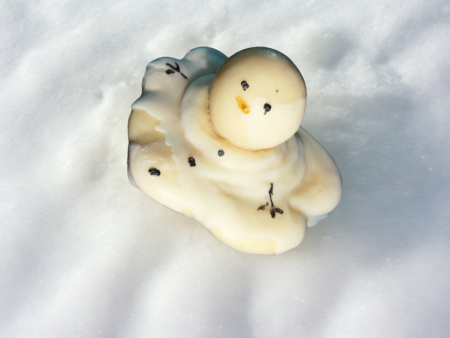 Melting snowman