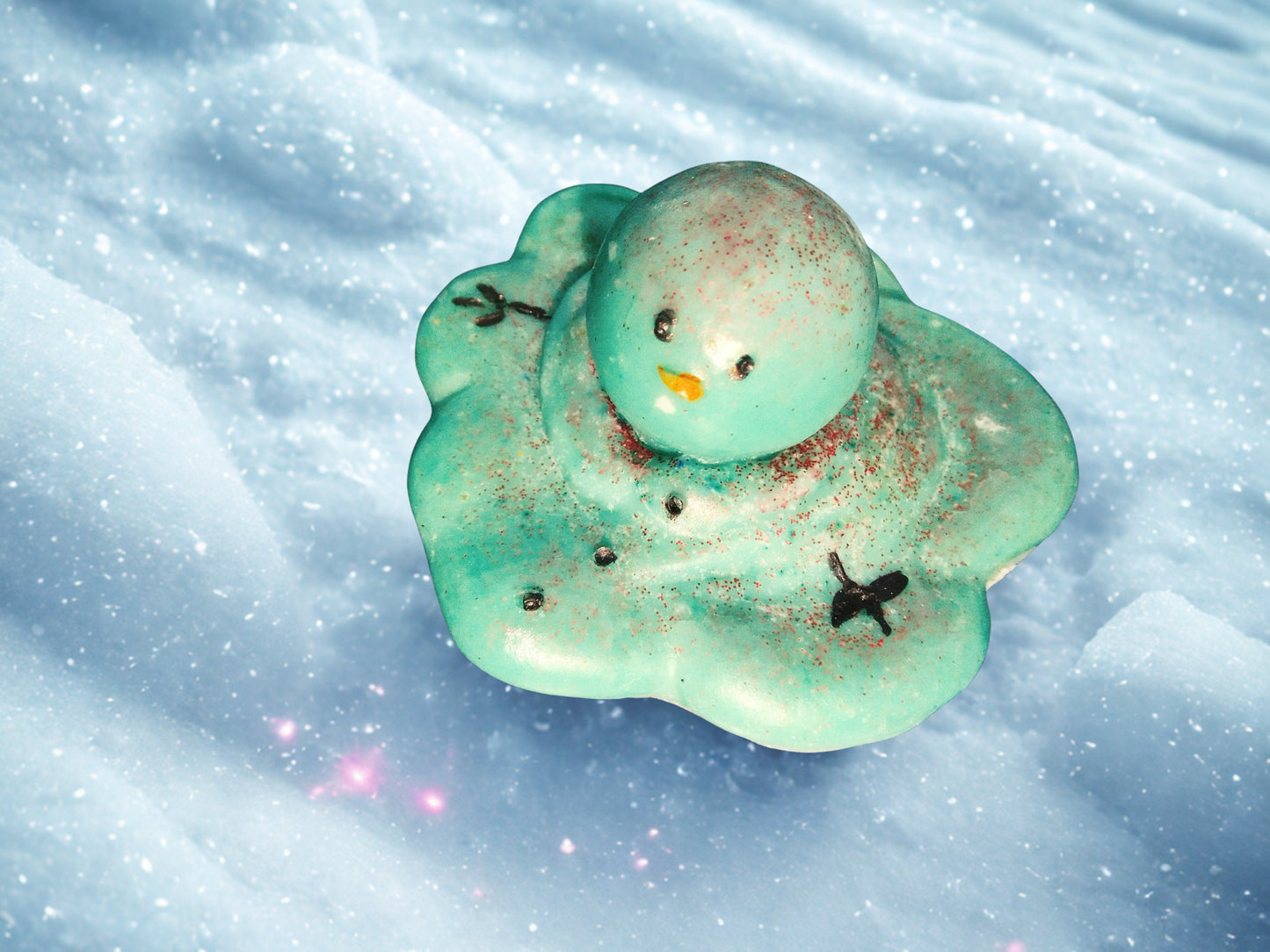 Melting snowman