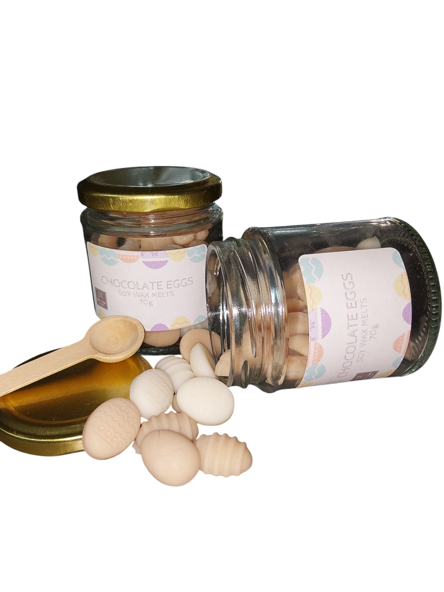 Chocolate Eggs Wax Jar