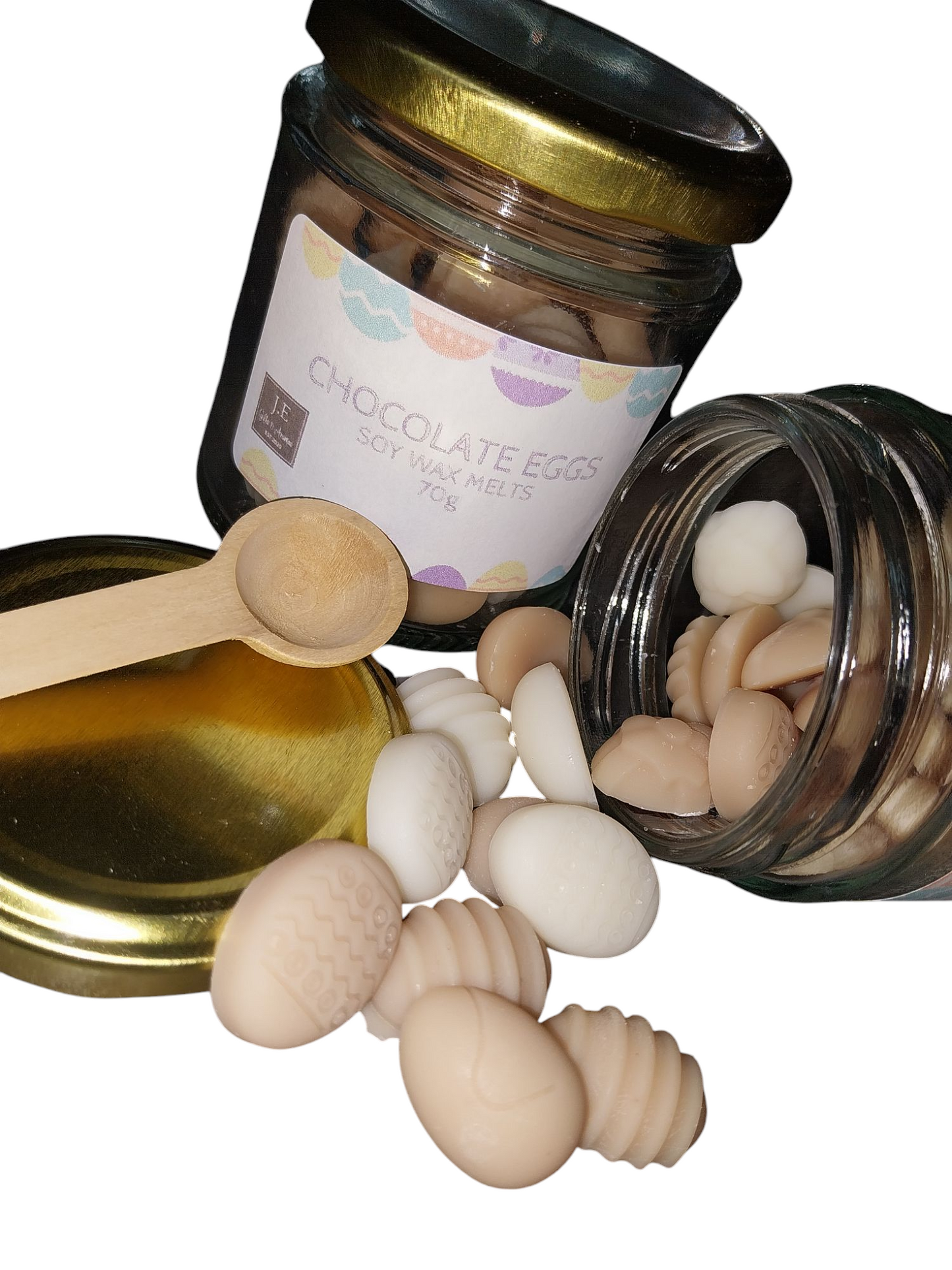 Chocolate Eggs Wax Jar