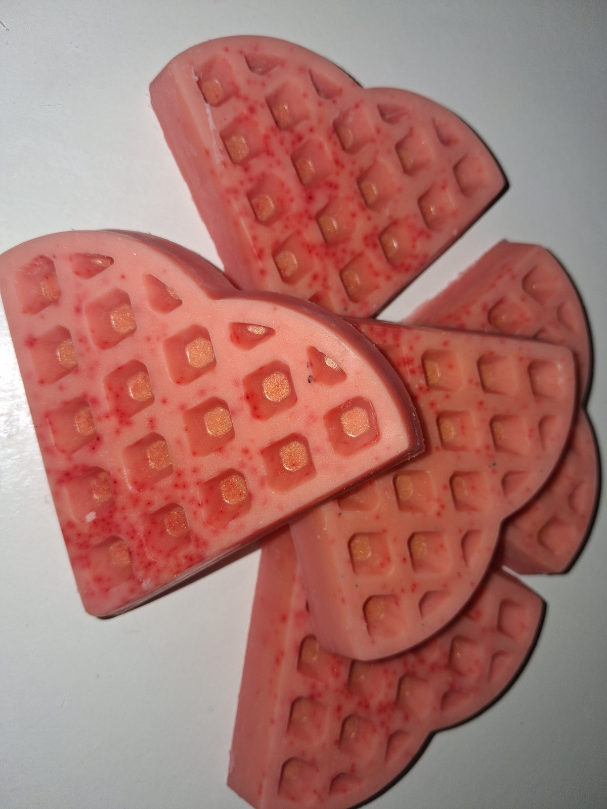 Frosted Pumpkin Wax Melt Waffle
