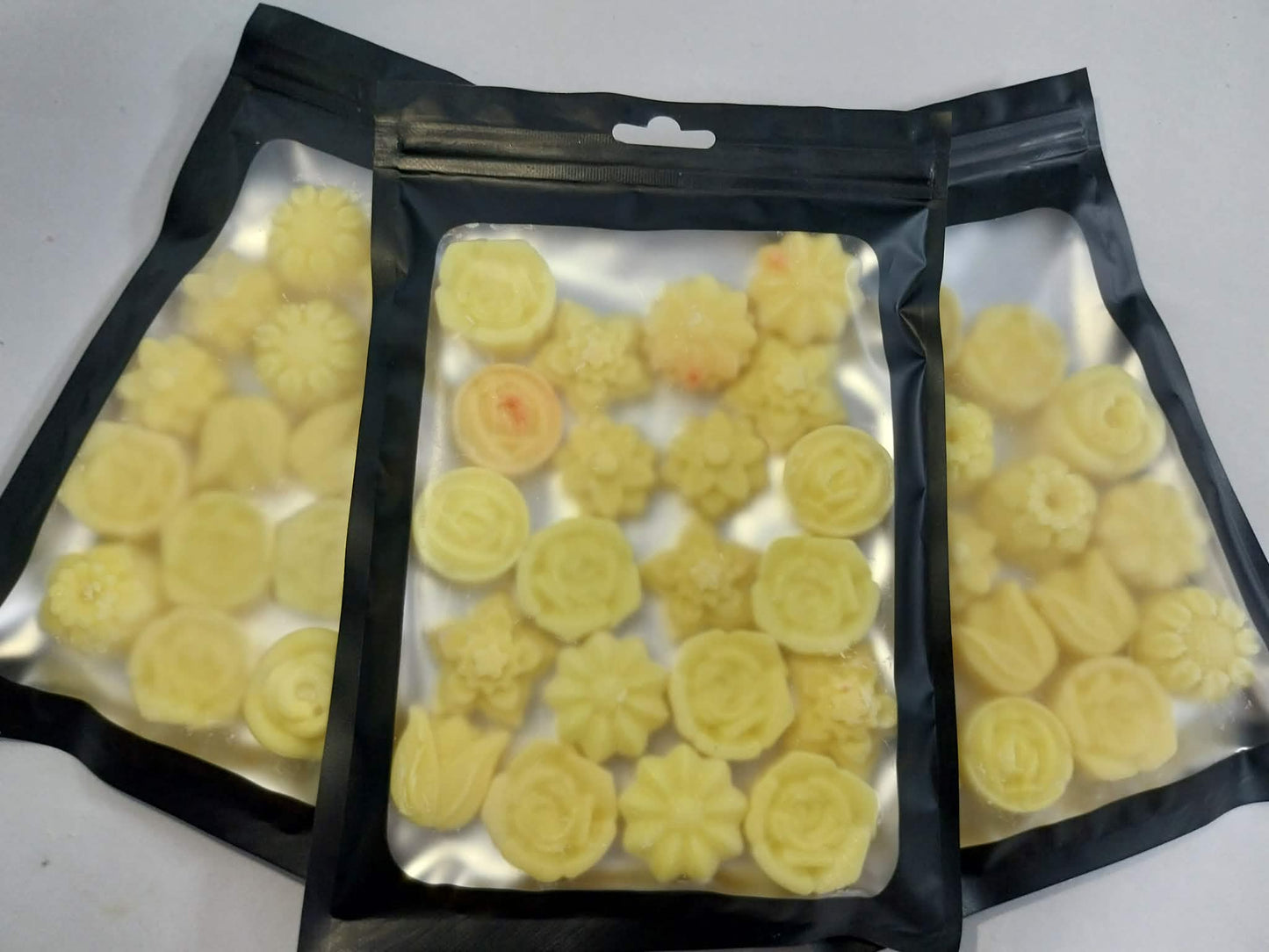 Citronella wax melt flowers
