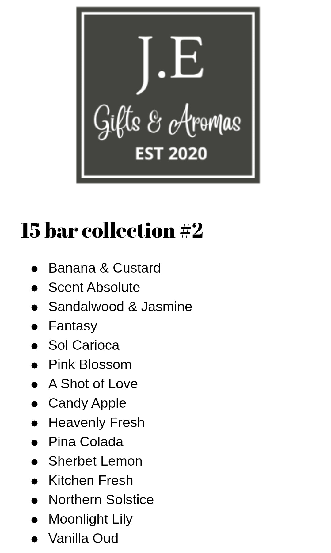 15 bars for £5
